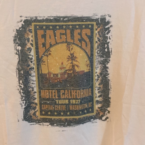 Gildan Dryblend “Eagles” Tee- Size L - Picture 3 of 5